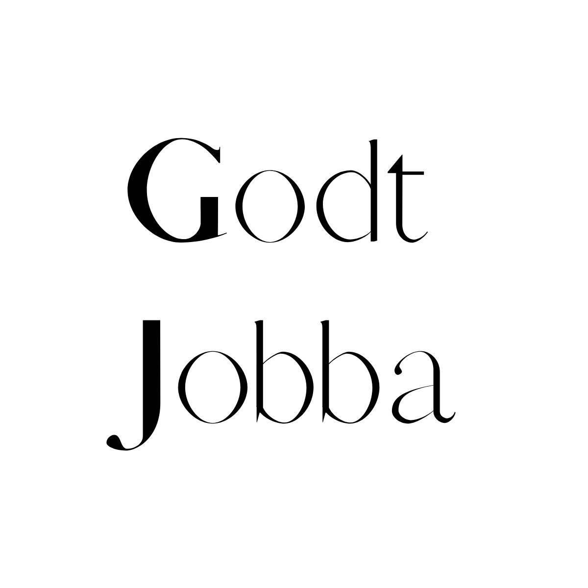 Godt Jobba